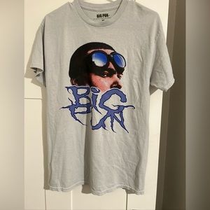 Urban Outfitters Big Pun Light Grey Mens Tshirt Small